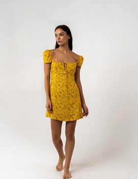 Сарафан желтый ss21